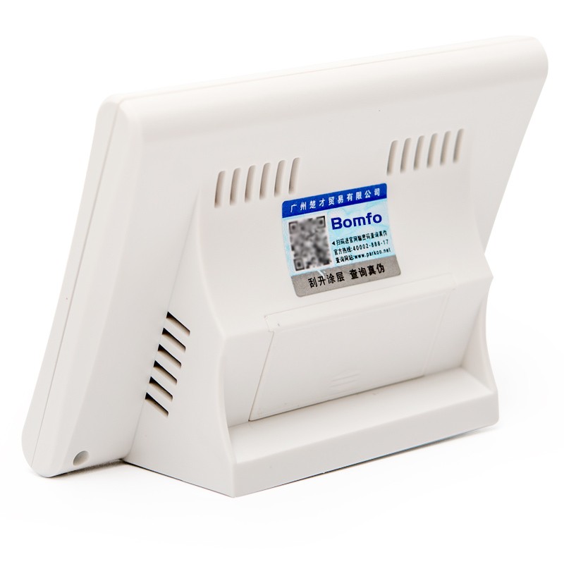 新款背光家用室内温湿度计 触屏电子温度计湿度计卧室 夜光温度表