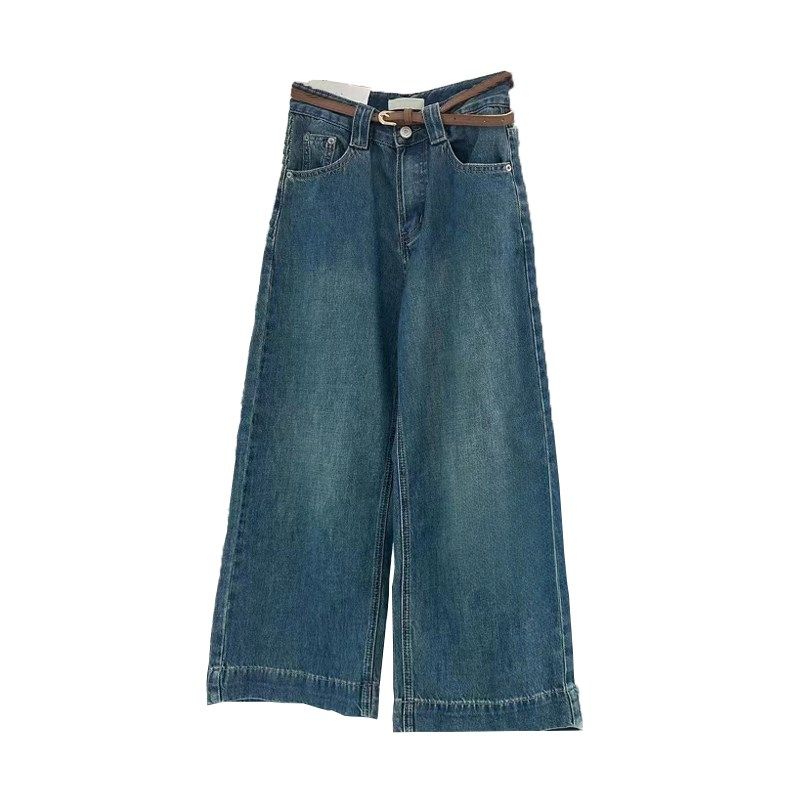 浅色直筒牛仔裤女夏季薄款胖妹妹mm梨形身材宽松显瘦阔腿九分裤子,女装/女士精品,大码裤装,淘宝优惠券,粉丝福利购,淘宝优惠卷