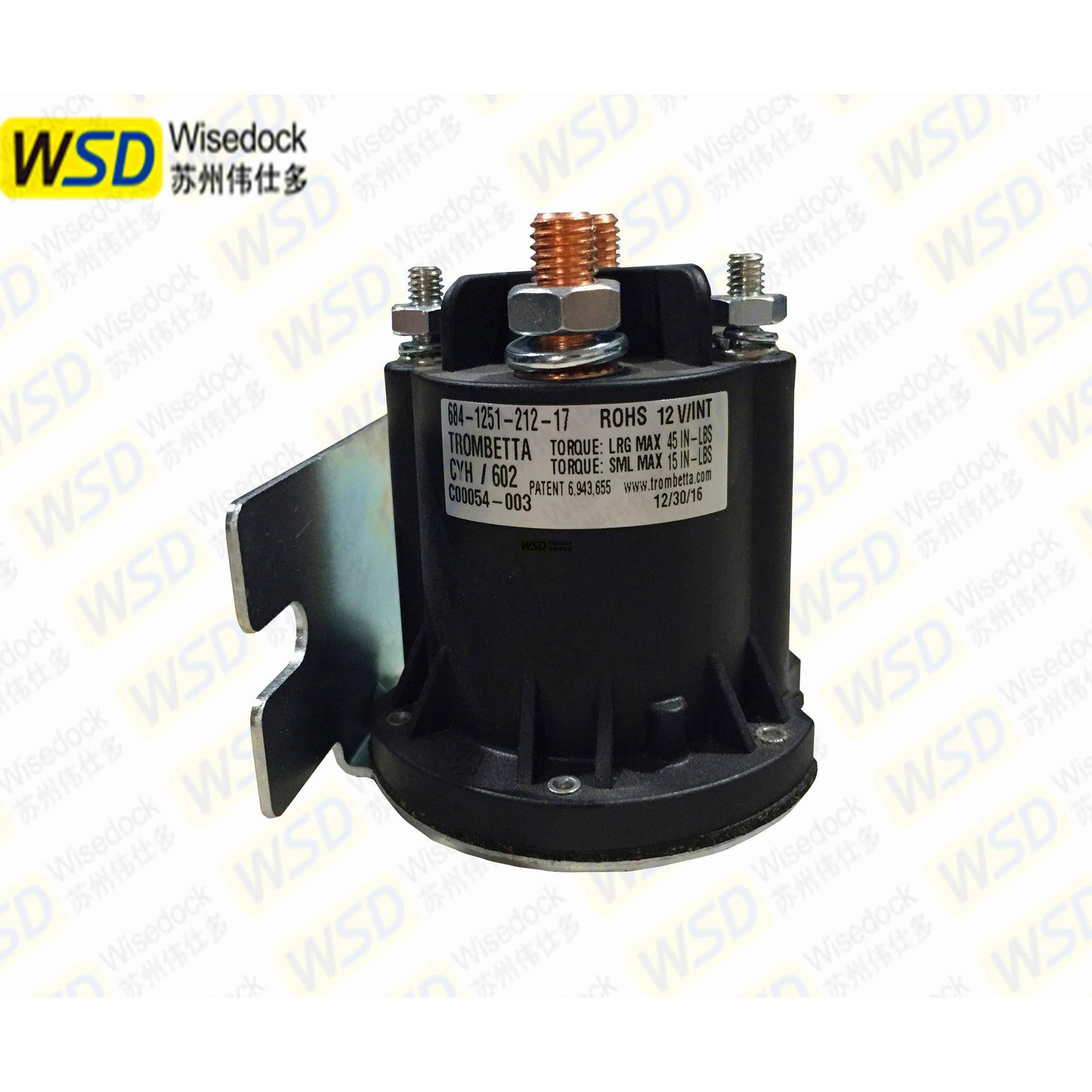 汽车尾板DC12V/24V启动器液压控制系统直流液压动力单元接触器