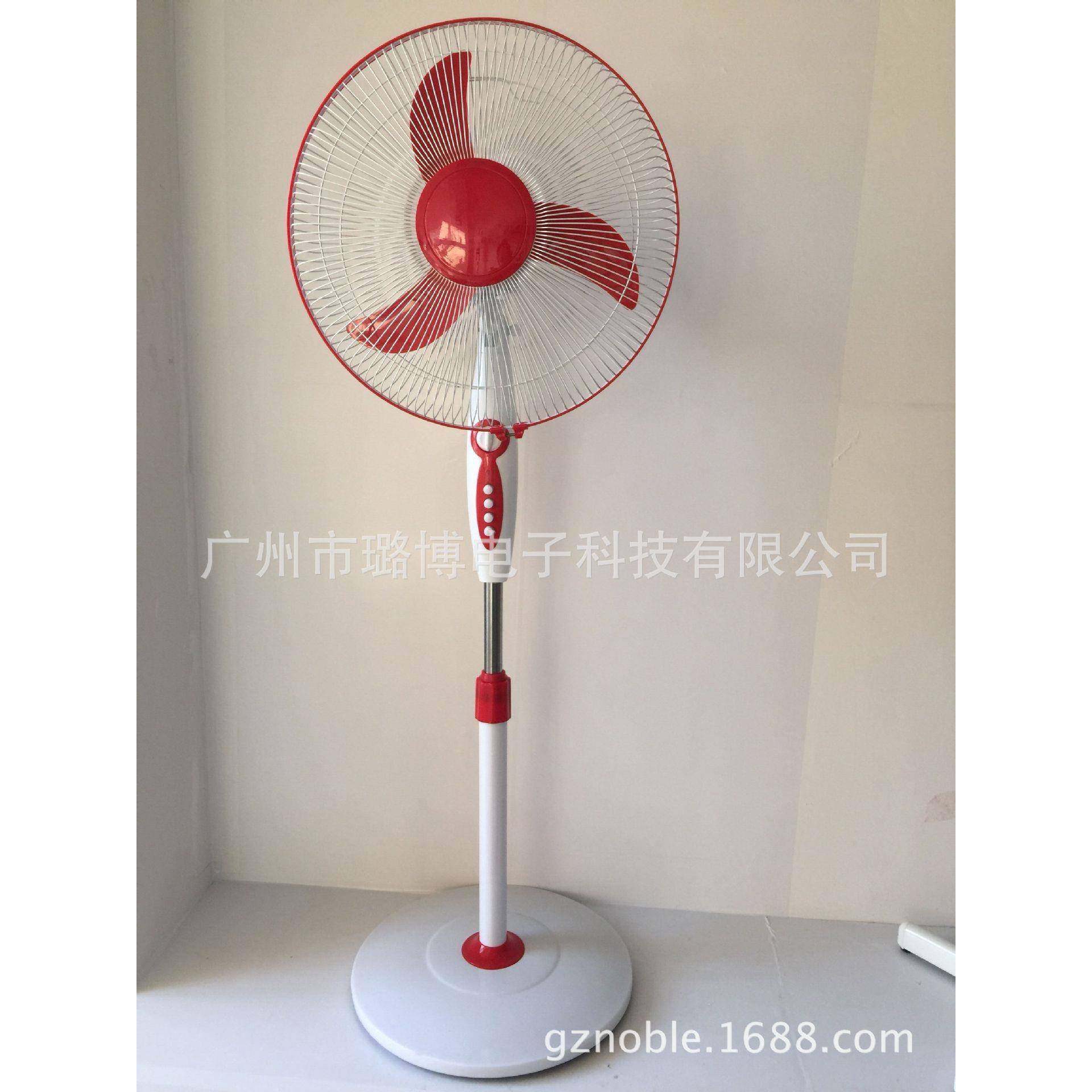 风扇直销12V家用直流风扇16寸风扇DC12V三档节能电风扇
