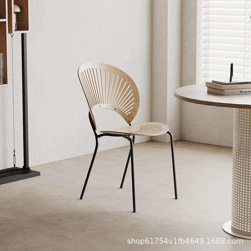 实木贝壳椅现代简约家用餐椅创意网红餐桌椅子镂空靠背椅休闲椅子,工业油品/胶粘/化学/实验室用品,其他实验室设备,淘宝优惠券,粉丝福利购,淘宝优惠卷