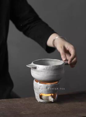 泡酒锅小煮锅热迷你复古加面干锅便携明火精炉带蜡烛底JM-fyy17座