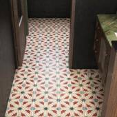 南洋自粘防水风地板新贴浴室台厨ICH房地面翻贴纸民宿阳过道地贴