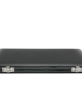 簧哨片片盒黑色皮革20支装哨盒乐器哨片盒JAW哨片收纳盒子双哨管