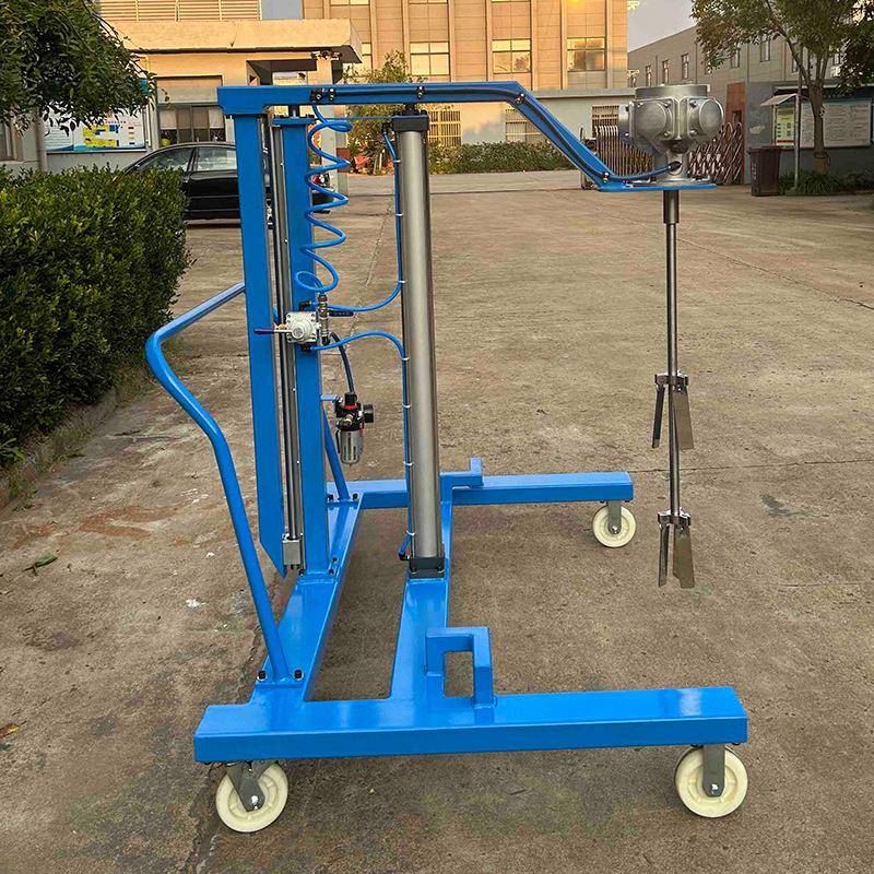 厂应台车式电供动IB搅拌机升降小型IQM气动混合机化工原C料家分散