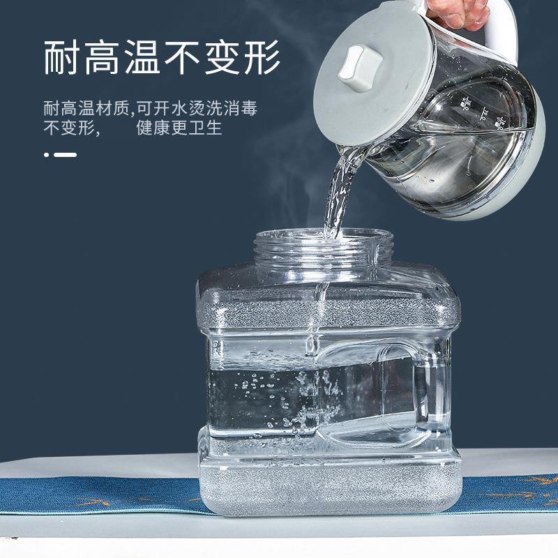 20升pc透储明功夫茶水水桶手提家用纯净矿泉YPC桶桶装水茶几泡茶