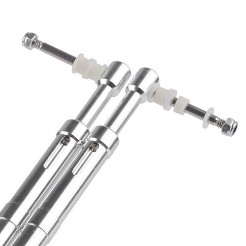 轮固定翼航模飞机落架避212震脚金起属减震架90003高13MM0承重6KG