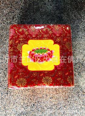 货13510源敬佛礼佛莲花拜垫方家形斜面跪打坐蒲团厂禅垫修佛垫
