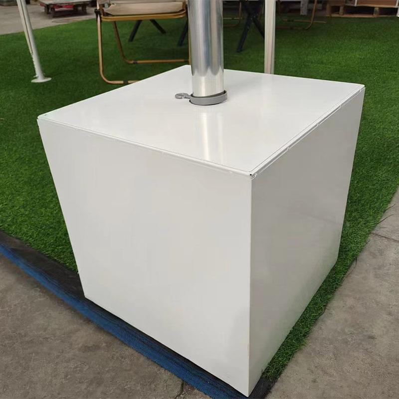 户外告5米铁板道旗广告旗杆不钢道旗KZX旗杆广锈宣传旗杆白色铁板