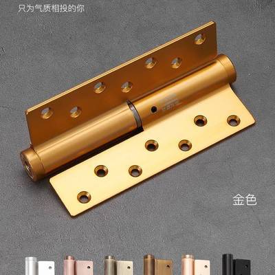 液隐形门动闭门器合页压缓冲位阻尼弹自簧铰链定暗门H6002静音