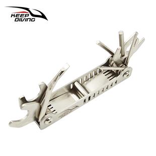 不锈钢潜水装备维修具组131迷你工套装BCD保气合瓶REGYAW调整养安