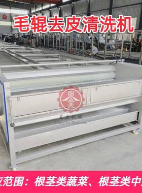 带鳞鱼去去鱼清洗机草鱼鱼设鳞CEZ备毛辊式去鱼鳞设备