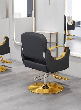 新锈款轻奢旋钢转不剪发椅子网红升降发廊PEL烫美染椅发椅子