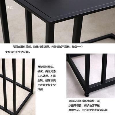 铁艺店货架落花店橱窗陈列展示架台鱼缸服架茶TMO几边地几花架角