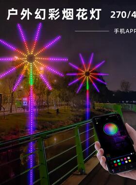 LED户外烟花灯带声控乐器光鼓酒吧雨追光70700波音氛围灯节防过乐