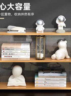 架儿OVL童桌客面书架置物收书柜书桌上的置物架简易小书架厅书房