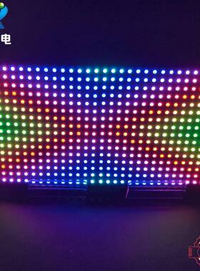 5VRGB全彩柔性LED像HVN灯画展示板点屏灯FPC素PixelPanelL动ight