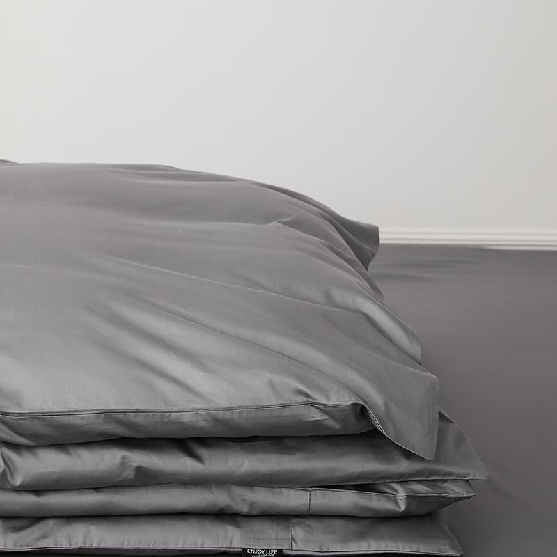 单轻奢酒店0风00支长1绒棉被套单50件纯棉贡缎被罩150x20宿舍人双