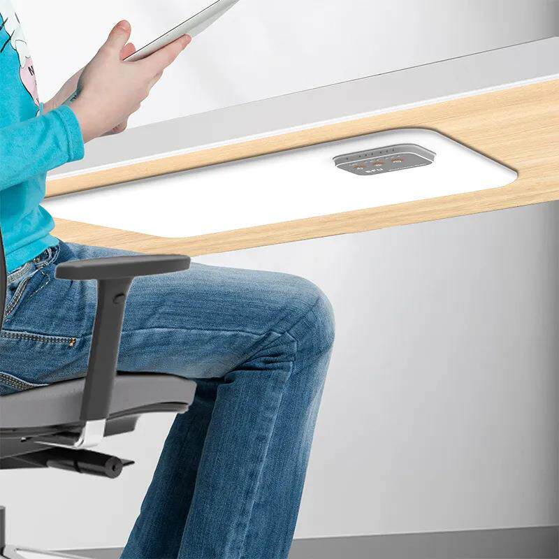 桌下侧面落地多场景使用低功率远红外取暖器免打孔
