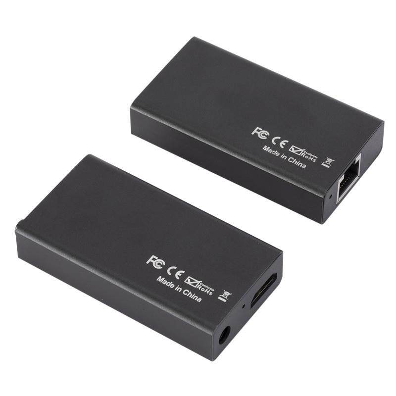 HDMI转RJ45延长器单网线信号转换高清网络传输60米音视频接收发射