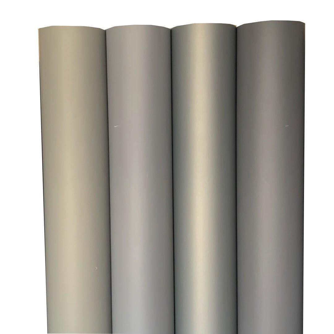 加厚纯色浅灰色面哑防水光自粘墙纸展柜展厅装饰贴膜家具翻新贴纸