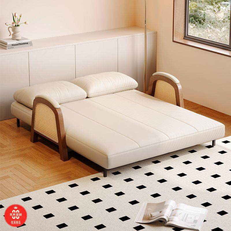 实木藤编沙发床懒人小户型可折叠两用多功能阳台单双人新款j'j,农用物资,其他肥料,淘宝优惠券,粉丝福利购,淘宝优惠卷