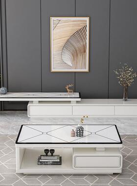 简约简现代几电视柜桌椅组合餐套装约现茶代客厅VGL钢化玻璃