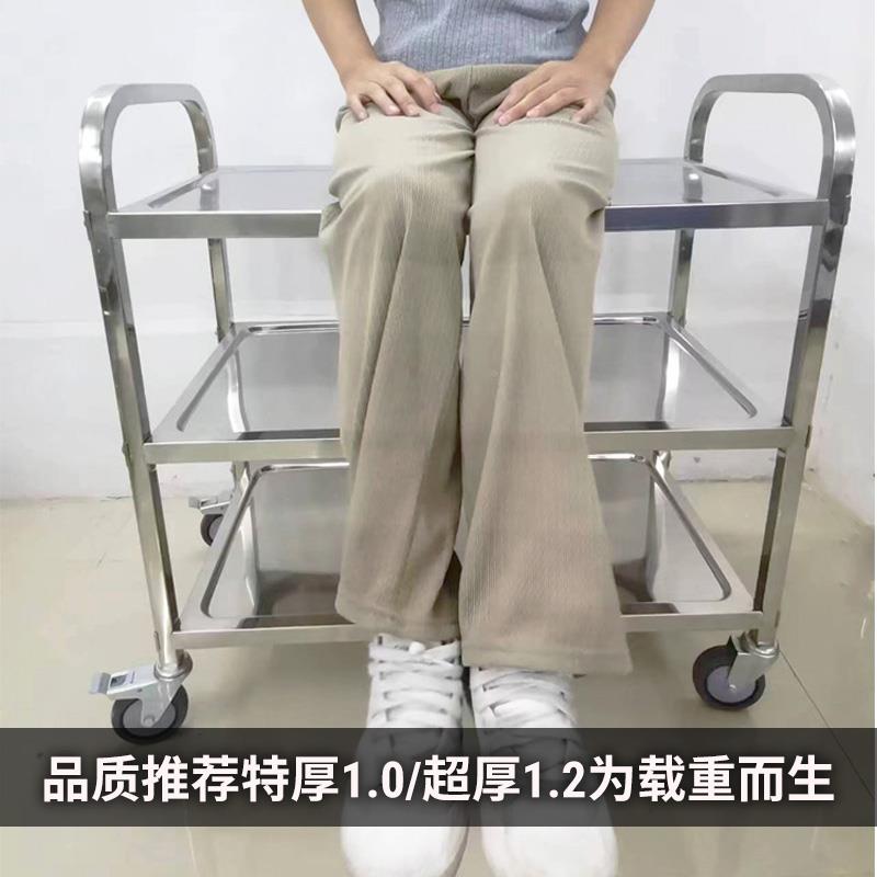 天台悦先推锈钢餐304酒车不店送餐车小车267商用餐厅移动手推车上