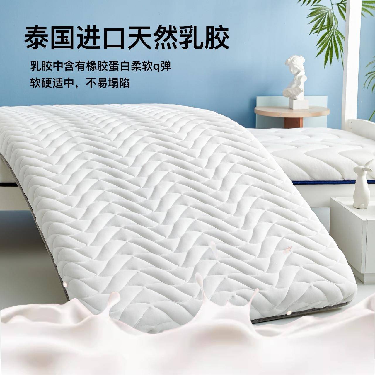 宿睡舍650学生觉单人记忆棉垫子乳胶垫软垫租房专用垫床子床海绵