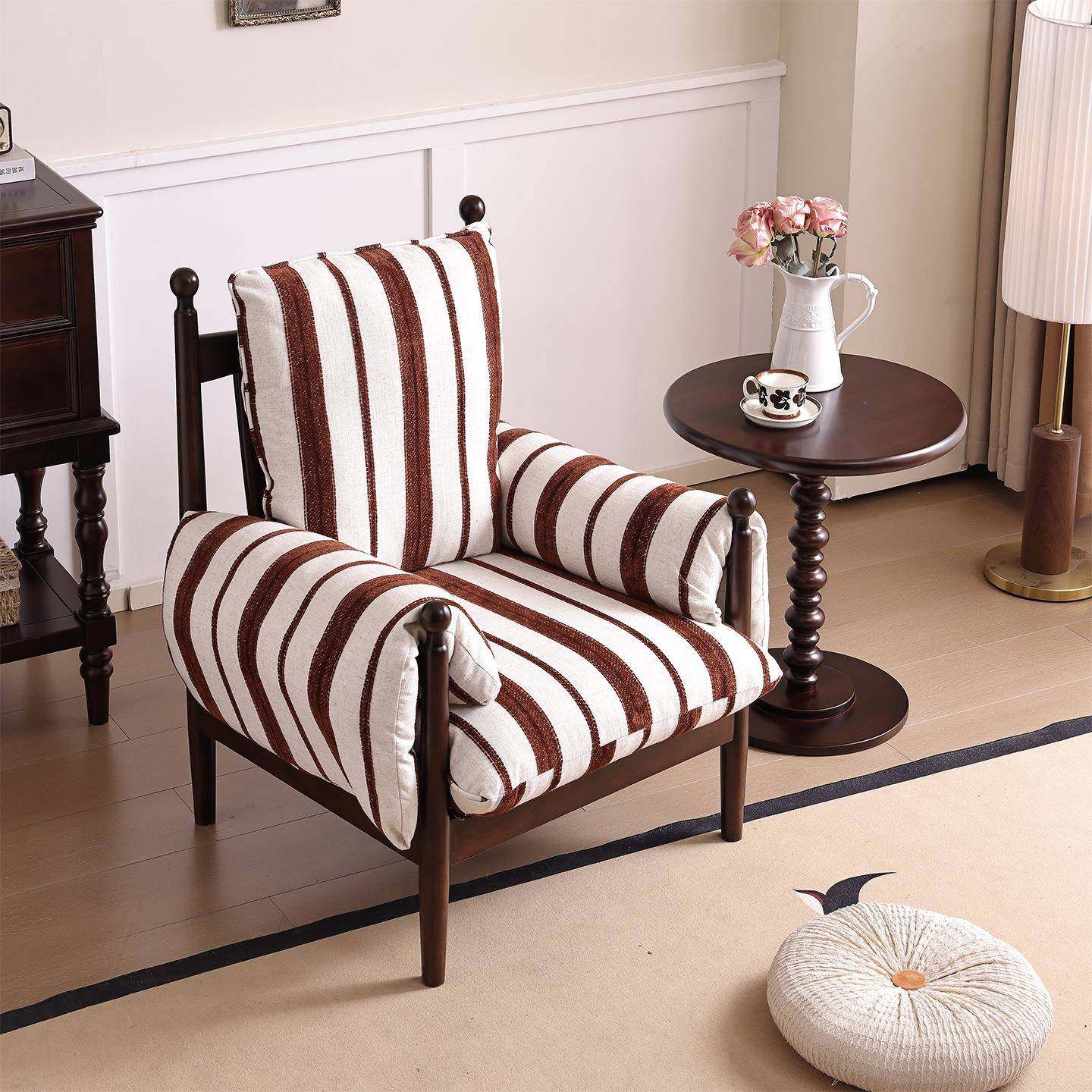 古风赤人乌休椅法式复古中实木闲懒人椅设计师客厅高靠背PBP单沙,标准件/零部件/工业耗材,车间地垫,淘宝优惠券,粉丝福利购,淘宝优惠卷