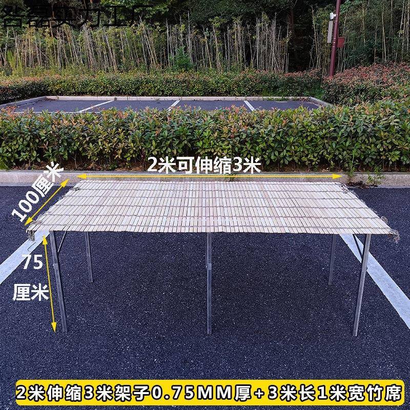 直地摊架子摆货桌架加厚夜市出摊折功叠子伸缩1摆摊多能角货架
