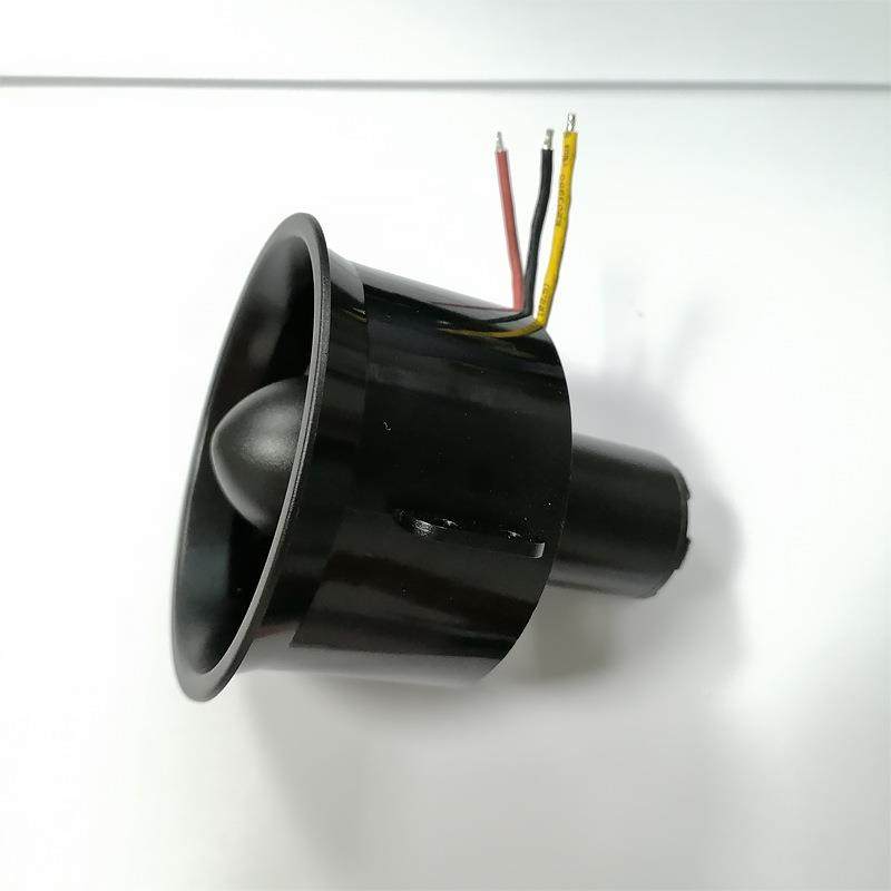 涵道ED航电F机1JLL玩2叶高速无刷电机暴力风扇具模64mm暴风发动马