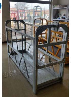 幕外墙装械修机吊篮墙安装高空工作篮升HMG降吊单柱双笼提升机