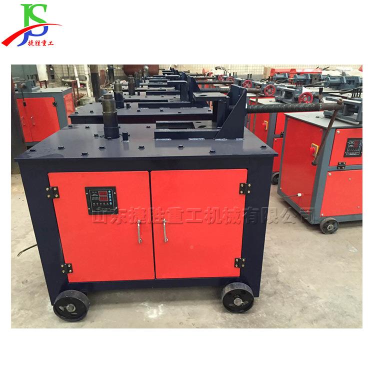 捷胜生产销材售电动握弯机角铁角钢js-51型弯弯管机压成型设备灵
