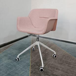 简约书房BC645电脑软椅商务皮职员布艺包业采购办公企转椅