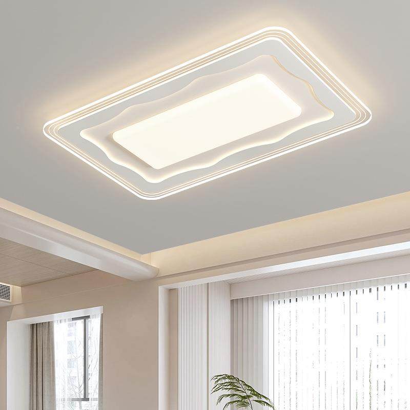 全屋光谱长方E形眼吸顶灯现代634简约大气智能LD客厅灯全灯具套护