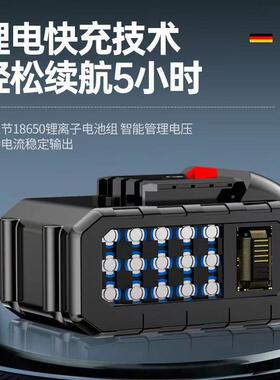 德机国电动割草型家用充电式除小草机草能OCI坪机锂电多功打草