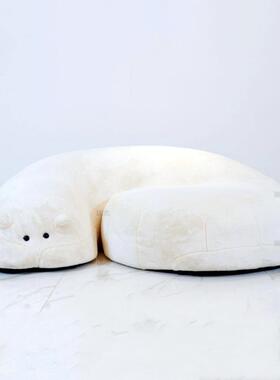 贪睡猫型棉沙发椅奶定油风儿童网红设计师椅CKL懒人厅沙发客可爱