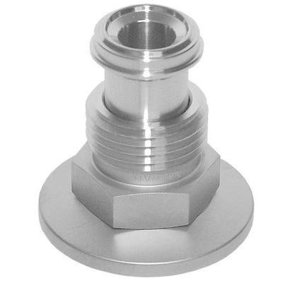 真空兰KF卡盘16VCR转八分之一外螺纹25转VRC内螺纹KF接头40法转公