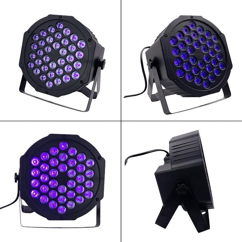 舞台灯3对6颗LEDUV紫光帕灯声控K灯T酒吧背V景派投光闪光帕灯射影