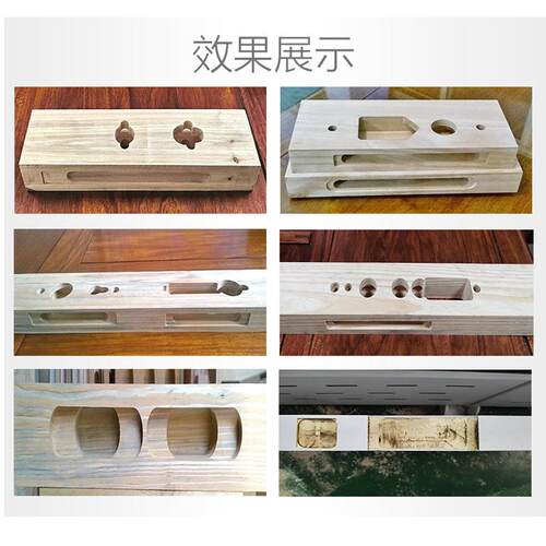 全木自机动数控门锁孔工机械木锁孔榫槽机开MXZ206X槽机合页打孔