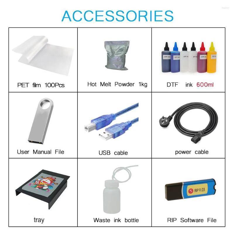 DTF打印机柯式白墨画烫画打印机装印logA4-23oT恤印花服烫贴喷墨