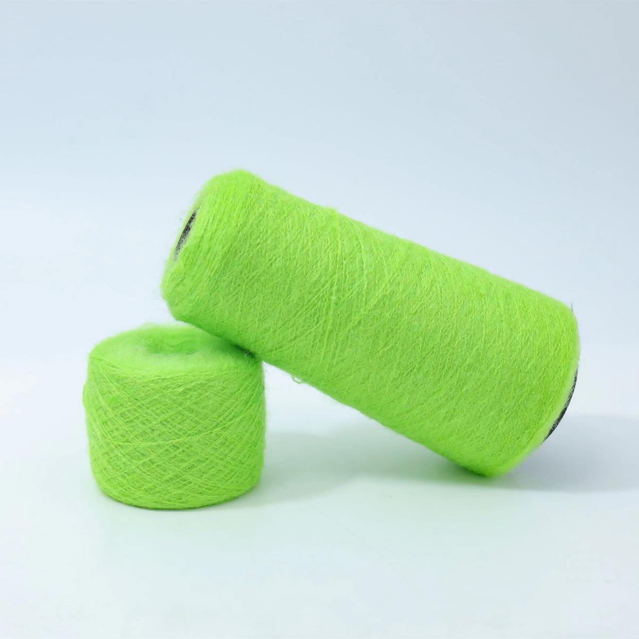 13NM/羊毛纱马海毛SLM针织8%马海15%羊毛22%尼龙155%晴线纶