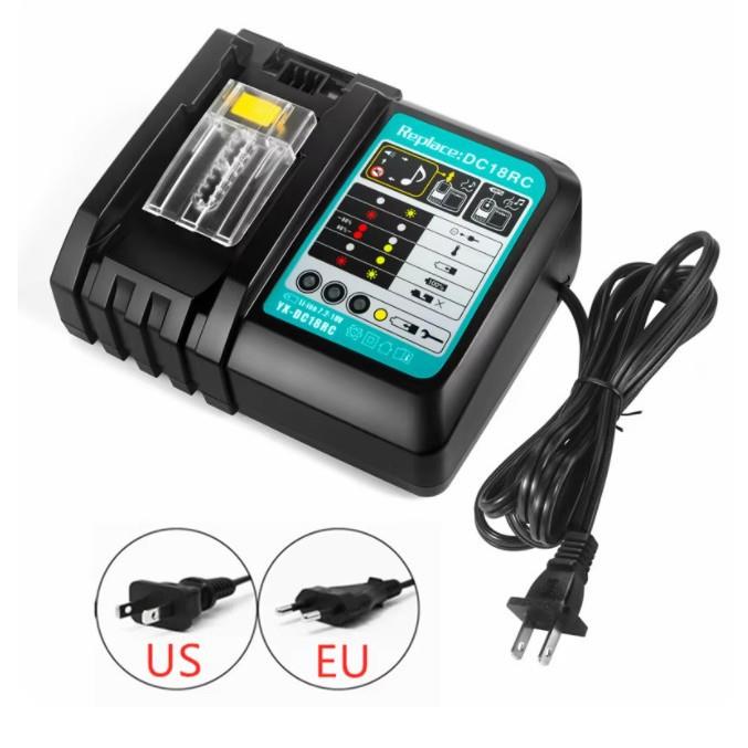 原装DC18RC锂离子可充电电池充电器适用Makita14.4V18VBl1830