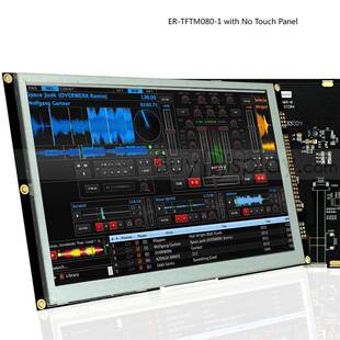 8寸TFTLCD彩色液晶显示屏配SSD1963控制板/并口/可配触摸屏