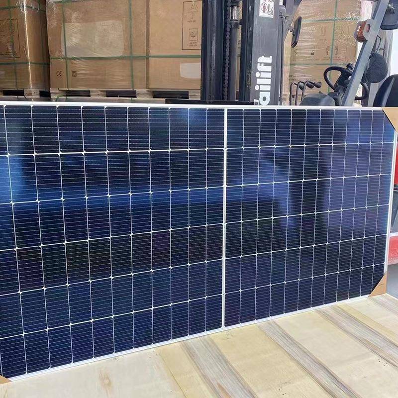 全伏新大厂降级单规晶光板50W5505太阳能电池板常半片组件黑框白