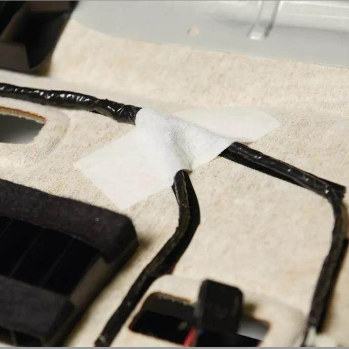 德莎43050118色绒布汽车线束内部固定胶带etsa58011低VO白C线束固