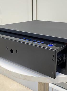 家用小保险柜指纹柜首拿隐藏多宝格密码锁抽OZP饰型式密码抽保险