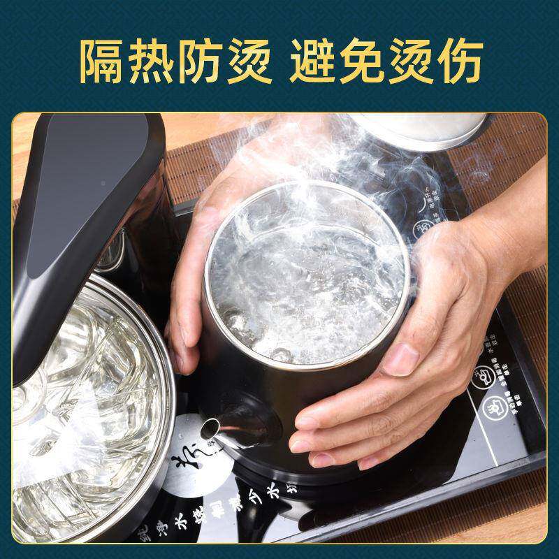 电磁茶炉台防烫防干嵌入抽395水式一水体机茶桌茶烧泡茶自动上水