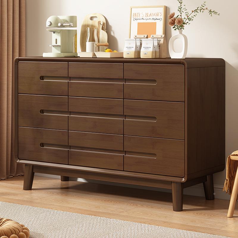 北欧实木斗柜储物屉柜型六YF-136/1斗柜简柜约客厅抽收纳小户斗橱